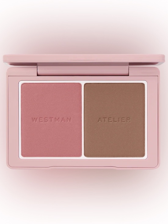 Westman Atelier Other - New Westman Atelier Baby Cheeks + Face Trace Sculpting Powder Duo Petal Biscuit
